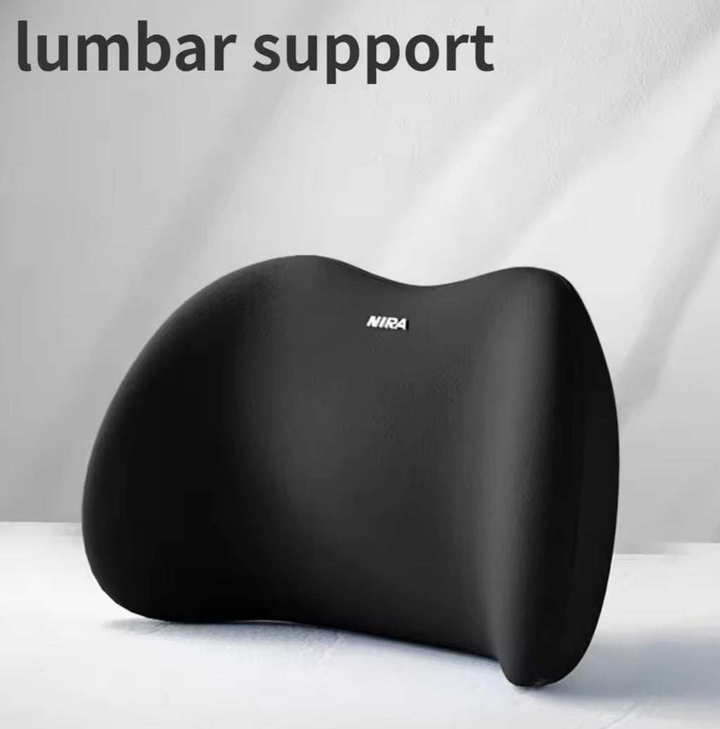 ErgoCloud™ Memory Foam Car Neck & Lumbar Support Set