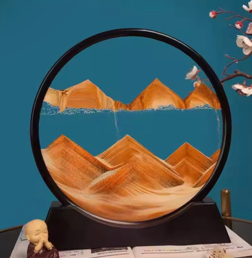 3D Moving Sand Art Picture — Deep Sea Sandscape