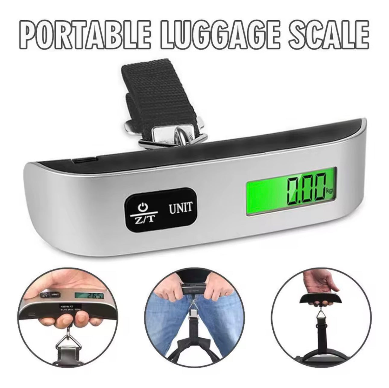 TravelWeigh™ Digital Luggage Scale