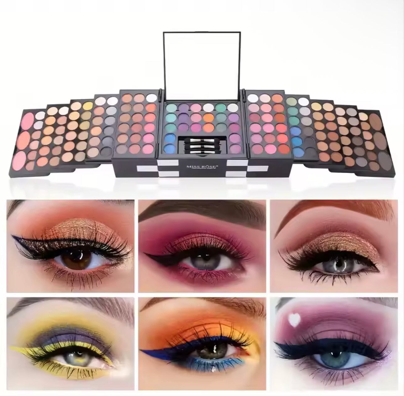 GlamVault™ 142-Color Ultimate Makeup Artist Kit