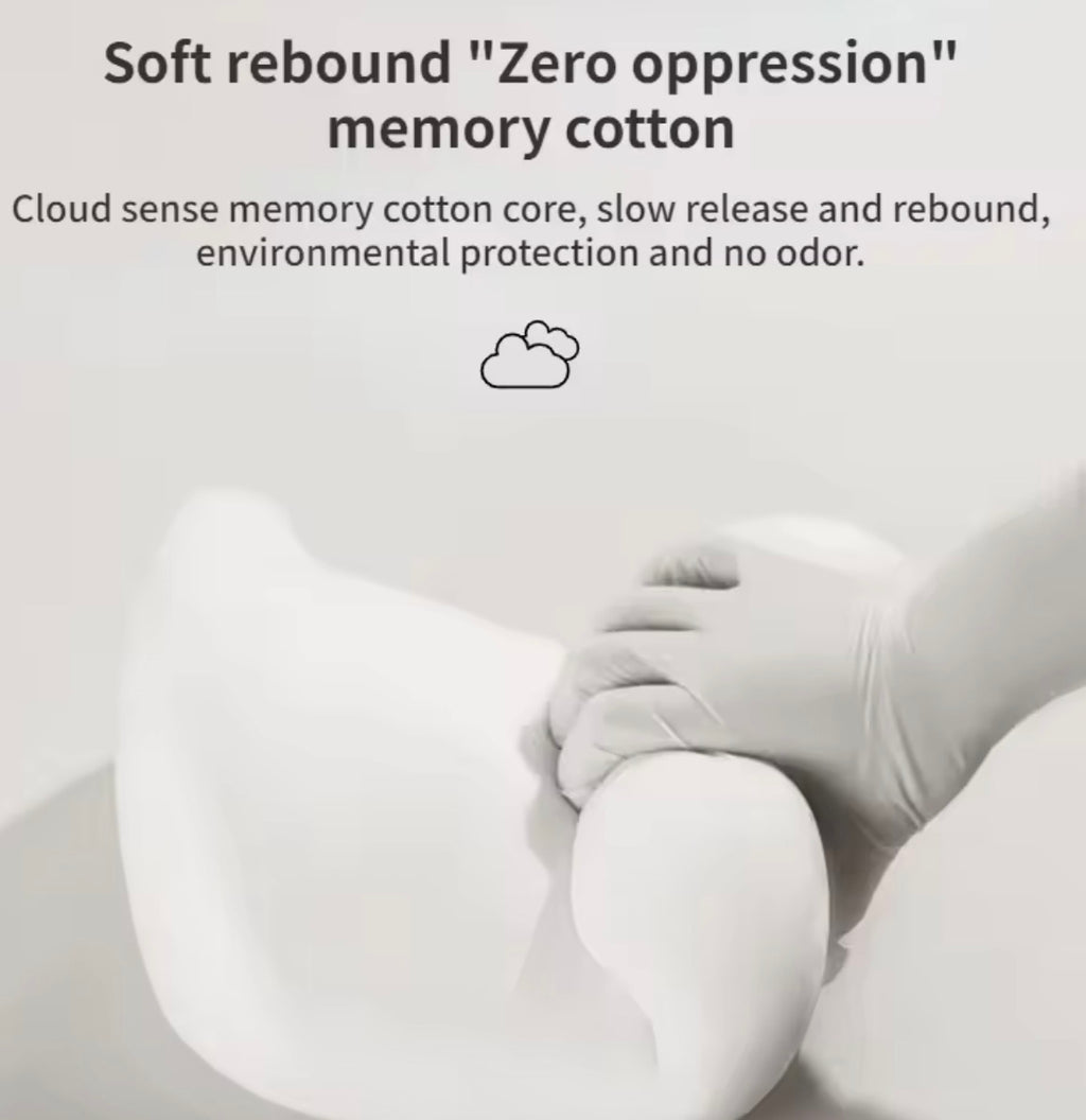 ErgoCloud™ Memory Foam Car Neck & Lumbar Support Set