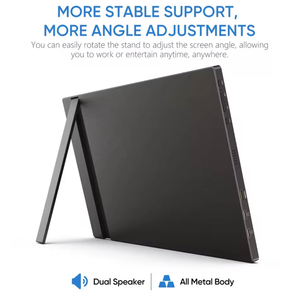 🖥️ ARZOPA 15.6” Portable Monitor — Full HD IPS Second Screen