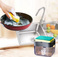 CleanPress™ 2-in-1 Soap Pump & Sponge Dispenser