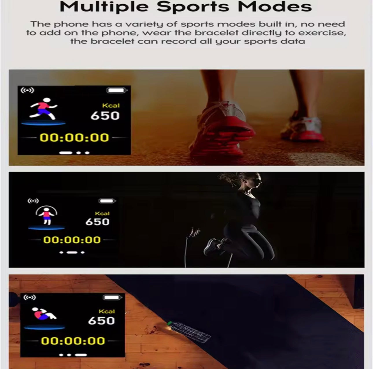 ⌚ SmartFit Pro™ Bluetooth Fitness Watch
