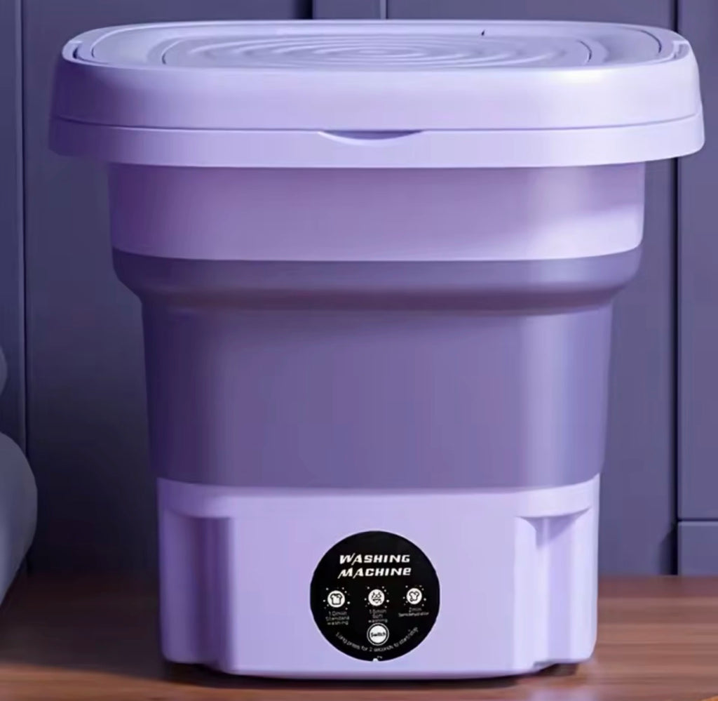 🧺 MiniWash Pro™ 8L Foldable Portable Washing Machine
