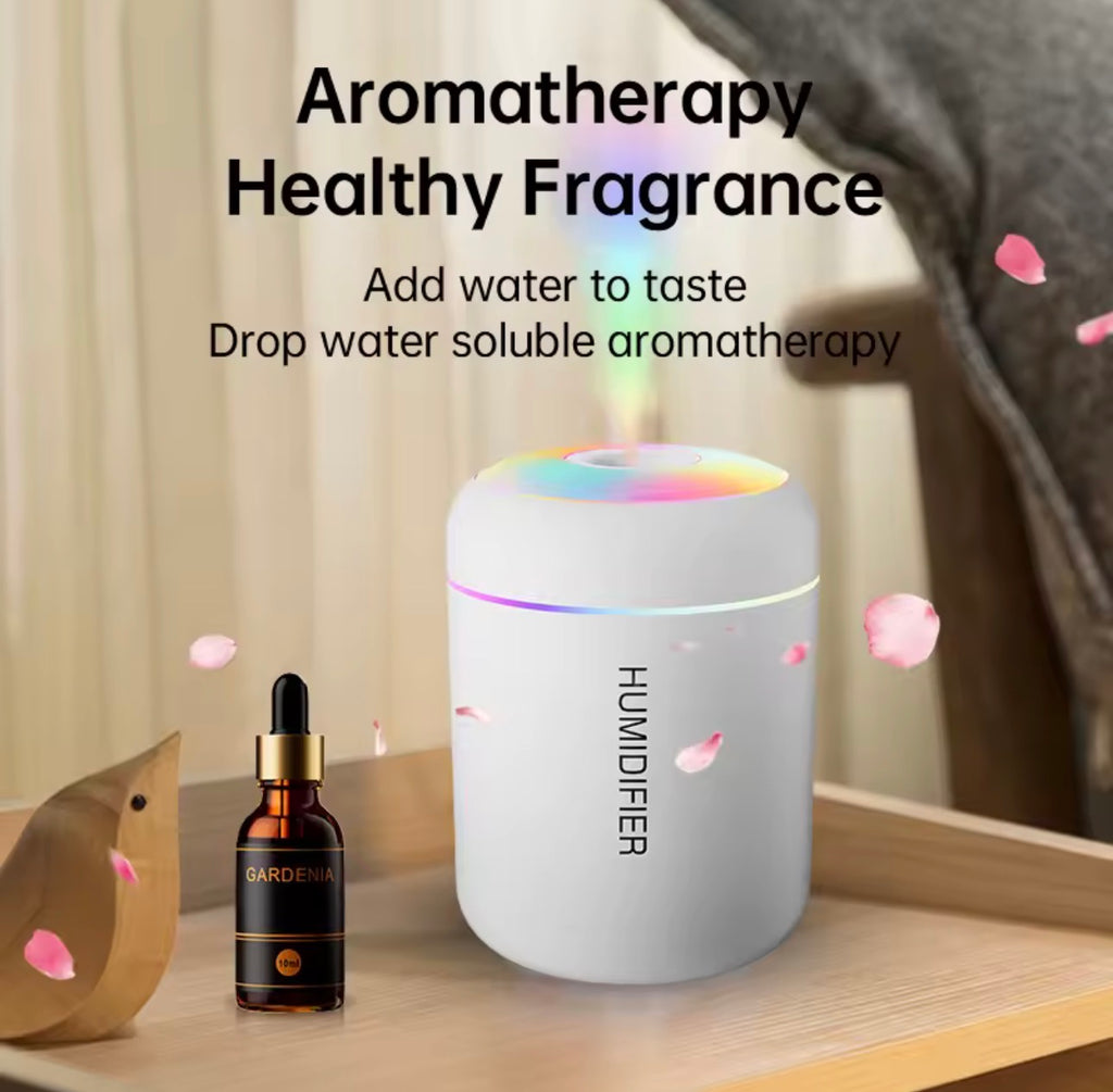 LumiMist™ Mini Air Humidifier & Aroma Diffuser