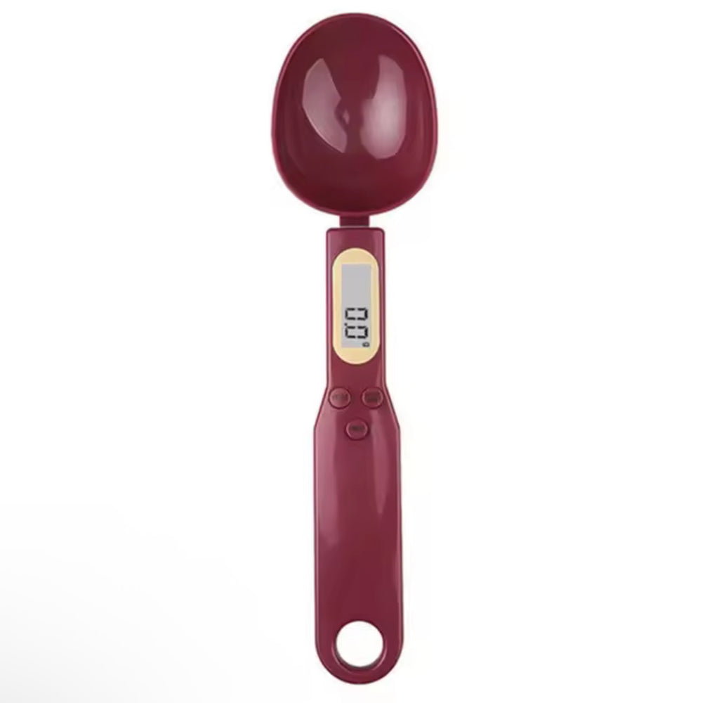 Mini Spoon Scale Digital Kitchen Scale – Precision LCD Food & Coffee Measure (0.1–500g)