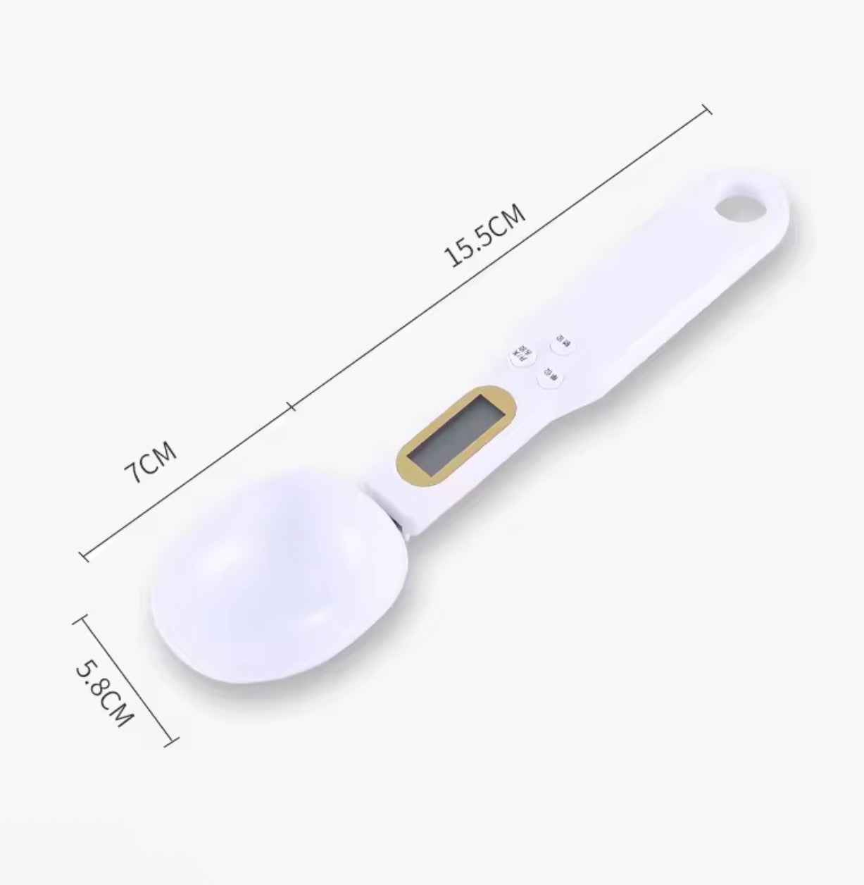 Mini Spoon Scale Digital Kitchen Scale – Precision LCD Food & Coffee Measure (0.1–500g)