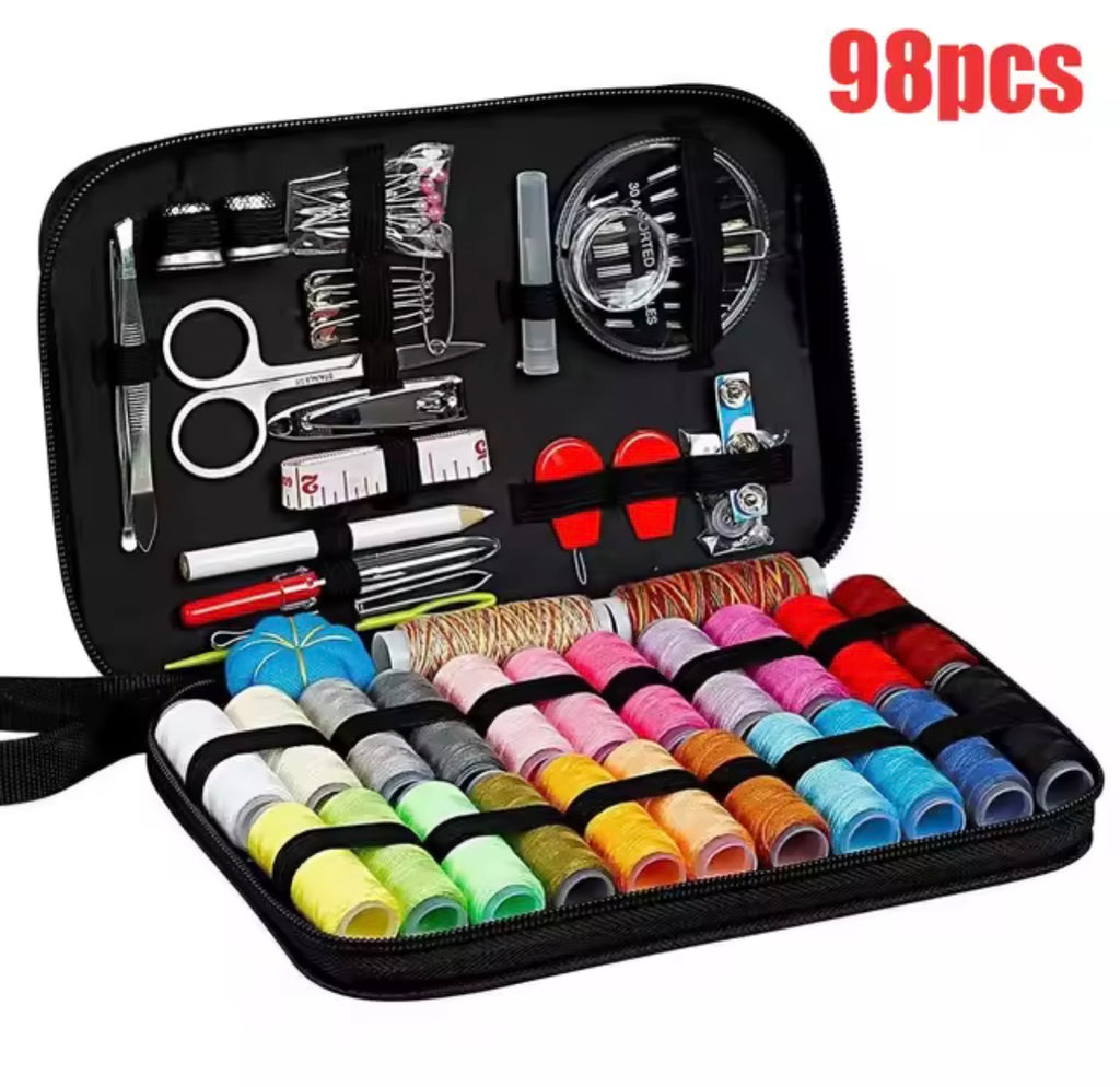 🧵 StitchMaster™ 98-Piece Deluxe Sewing Kit