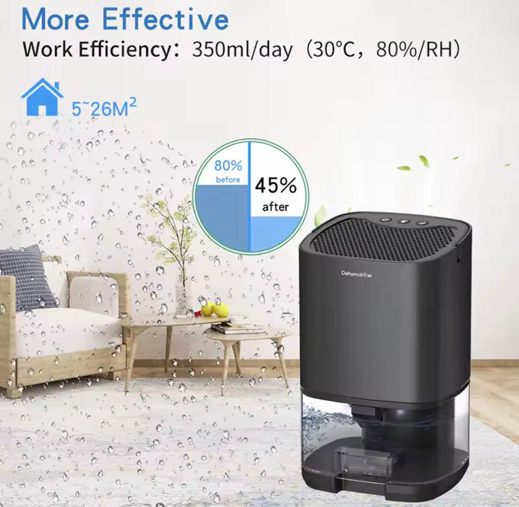 PureDry™ Portable Quiet Air Dehumidifier