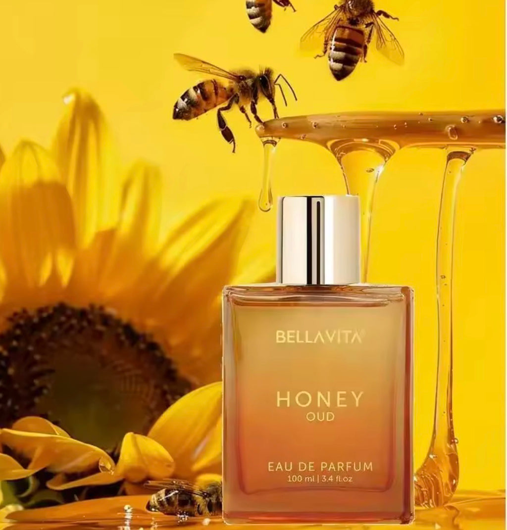Bella Vita Luxury Honey Oud 100ML Eau De Parfum — Long‑Lasting Arabian Unisex Fragrance