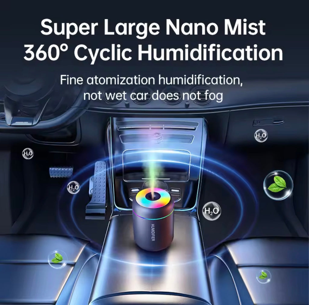 LumiMist™ Mini Air Humidifier & Aroma Diffuser