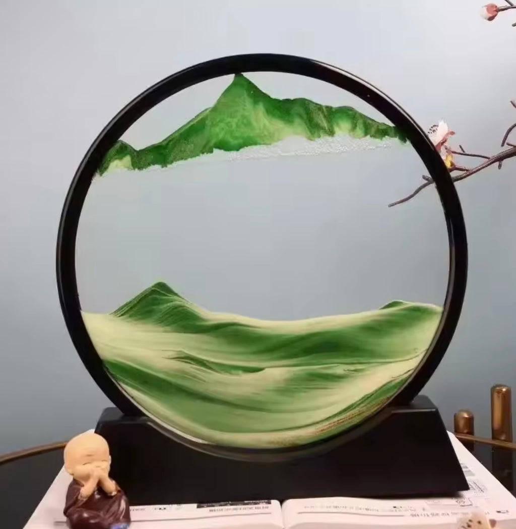 3D Moving Sand Art Picture — Deep Sea Sandscape