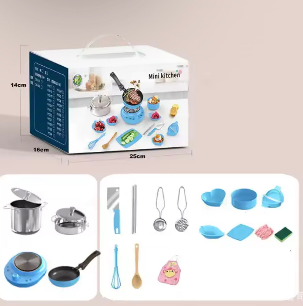 Kids Real Cooking Set with Electric Hot Plate – 22PCS Junior Chef Kit