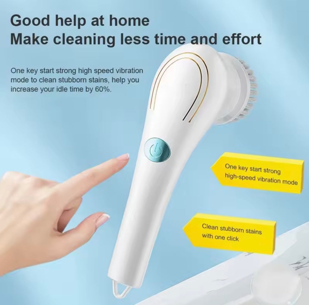5-in-1 Power Scrubber™ Electric Cleaning Brush