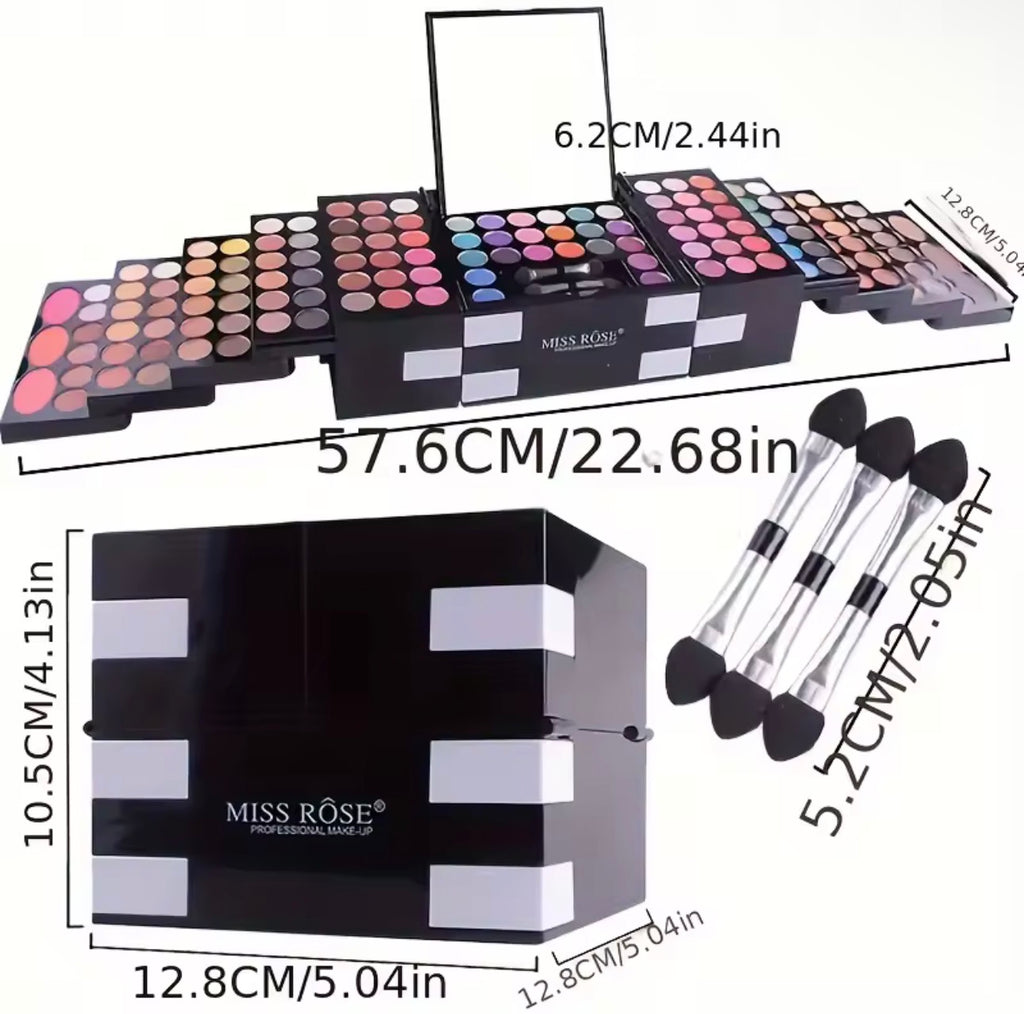 GlamVault™ 142-Color Ultimate Makeup Artist Kit