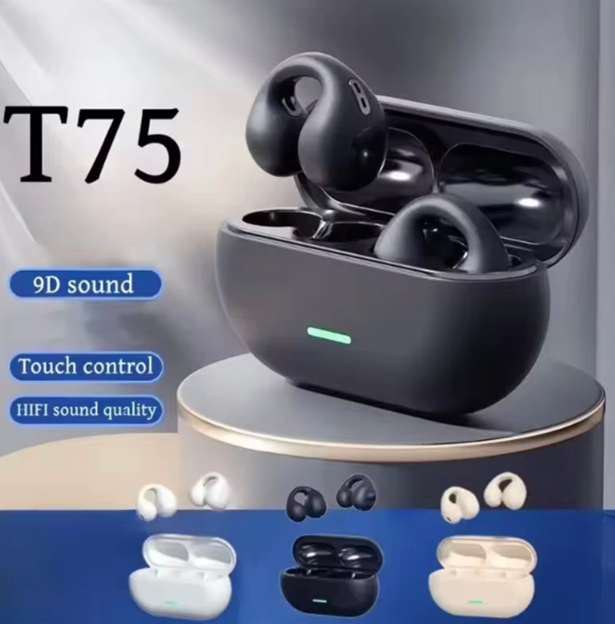 🎧 AeroPulse™ Wireless Touch Earbuds