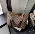 LuxeCarry™ Soft Leather Large Capacity Tote Bag
