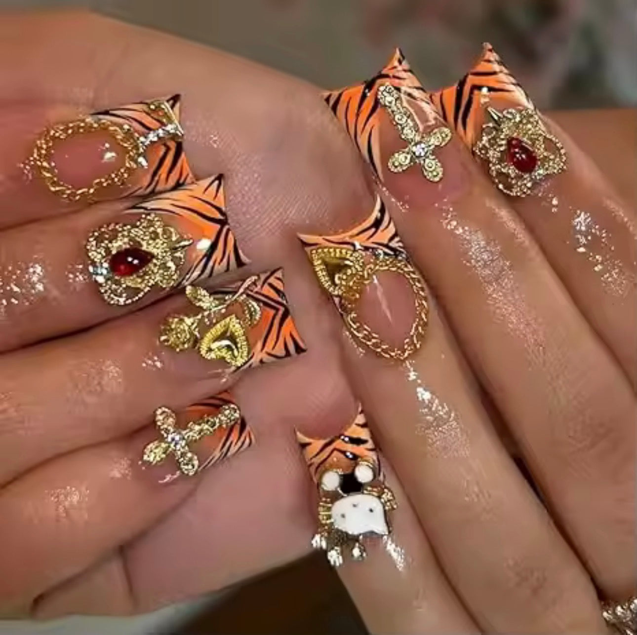 GlamCharm™ 48-Piece Y2K Nail Charm Kit