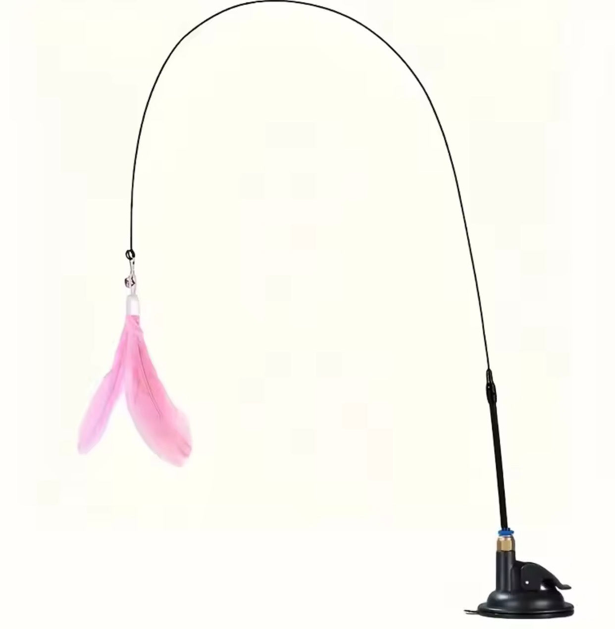 🐱 SuctionPlay™ Interactive Cat Teaser Wand