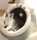 CozyCave™ Deep Sleep Cat Bed – Foldable Washable Pet Cave for Cats The Snuggly Hideaway Your Pet Will Never Want to Leave