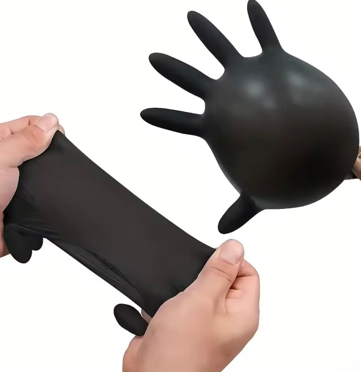 Black Nitrile Disposable Gloves — Heavy Duty, Latex-Free (20 & 50 Pack)