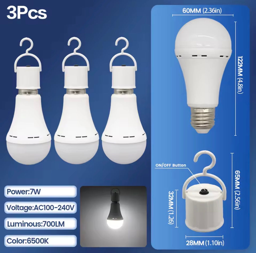 PowerGlow™ Rechargeable Emergency LED Bulb