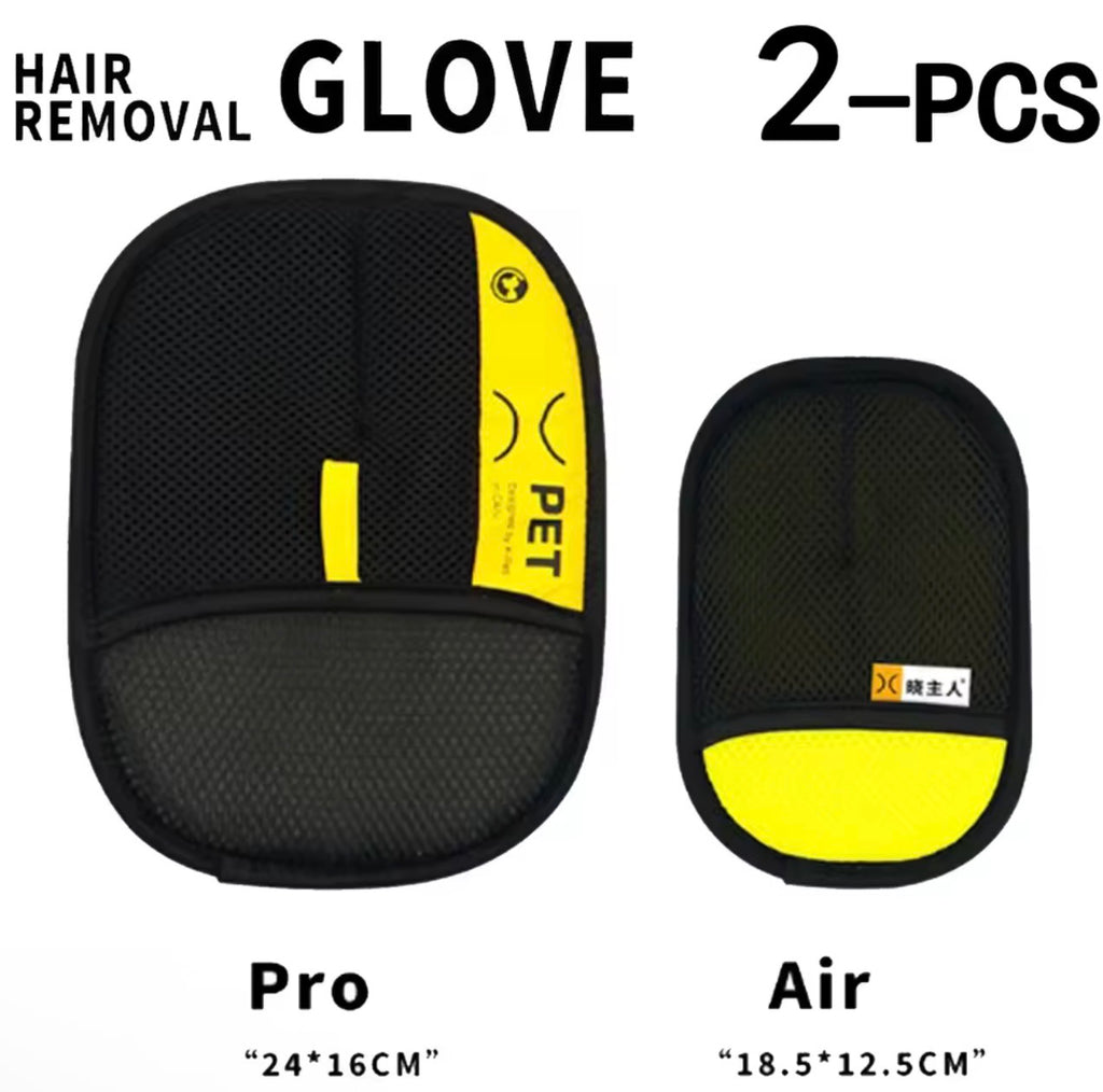 Electrostatic Pet Hair Remover Grooming Gloves – Reusable Deshedding Mitt for Cats & Dogs