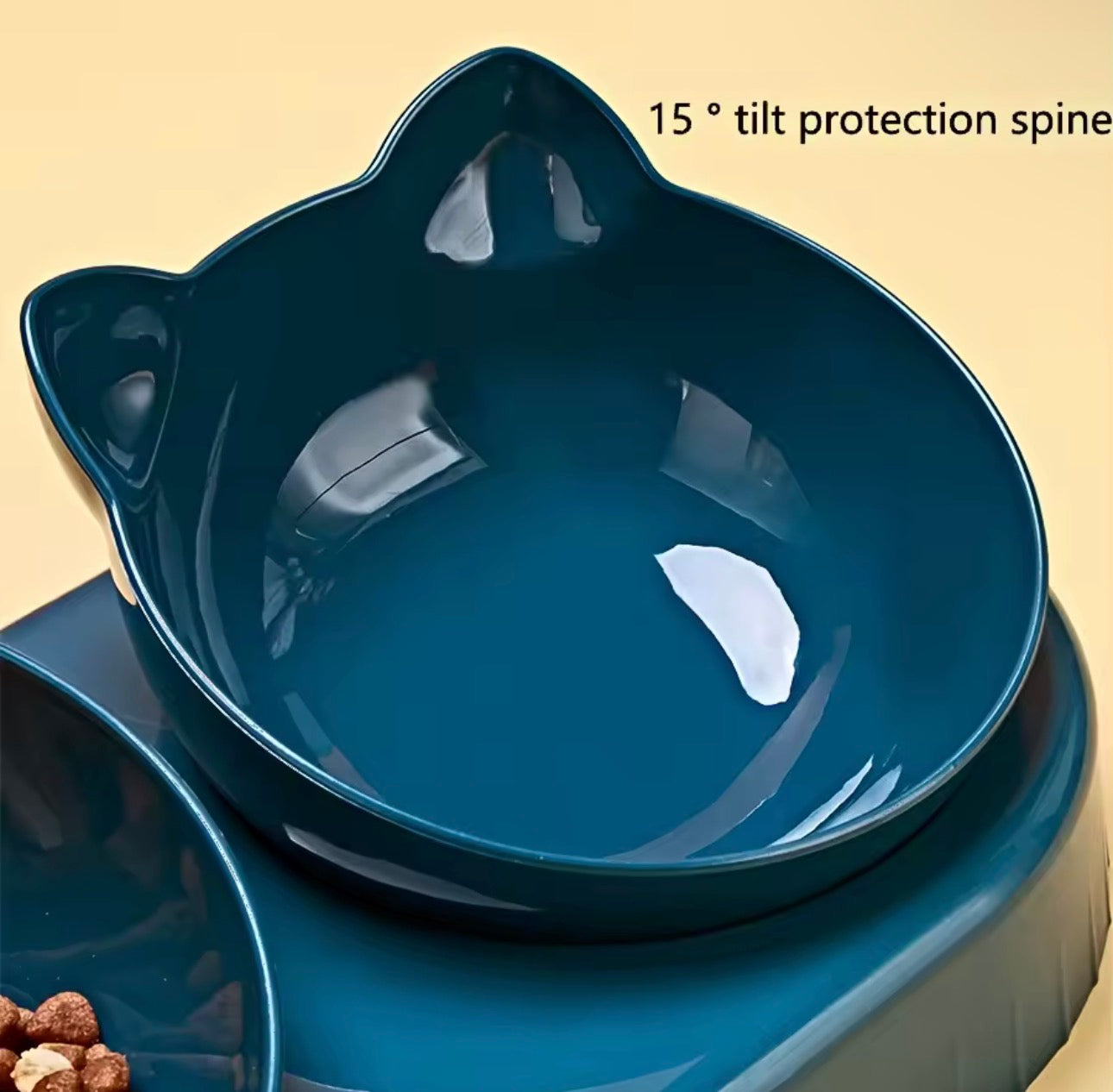 PurrTilt™ 3-in-1 Raised Cat & Dog Bowl Set with Gravity Water Feeder