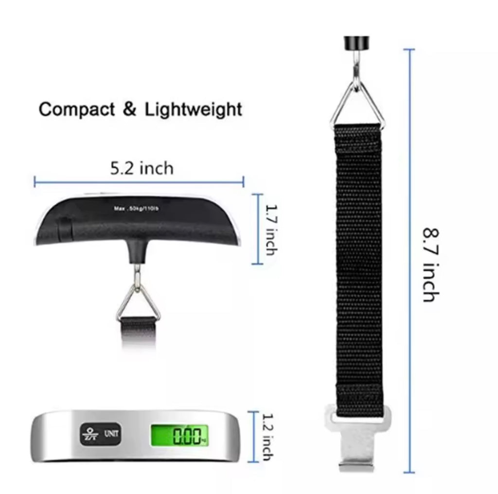 TravelWeigh™ Digital Luggage Scale