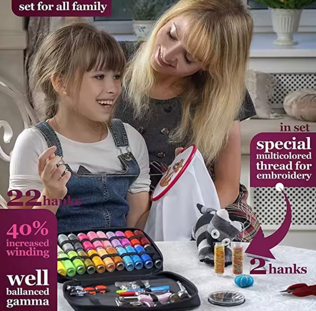 🧵 StitchMaster™ 98-Piece Deluxe Sewing Kit