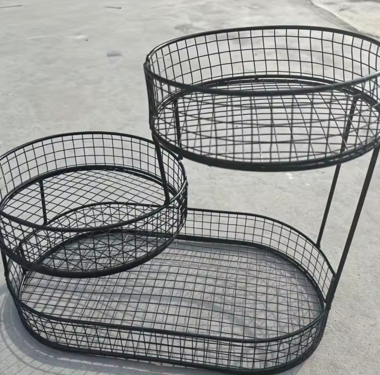 EleganceTier™ Multi-Layer Fruit Display Basket