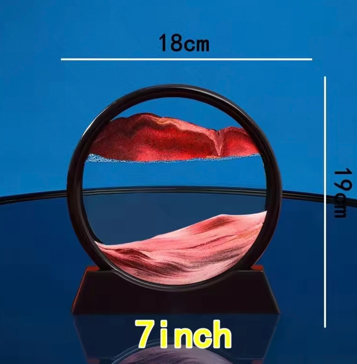 3D Moving Sand Art Picture — Deep Sea Sandscape