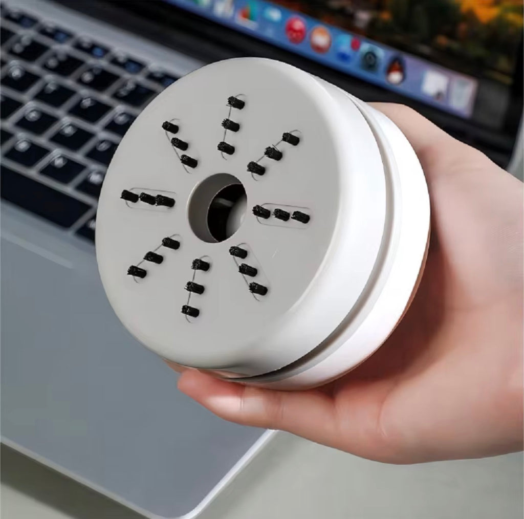 🧹 Mini Desk Dust Vacuum — USB Rechargeable Table Cleaner
