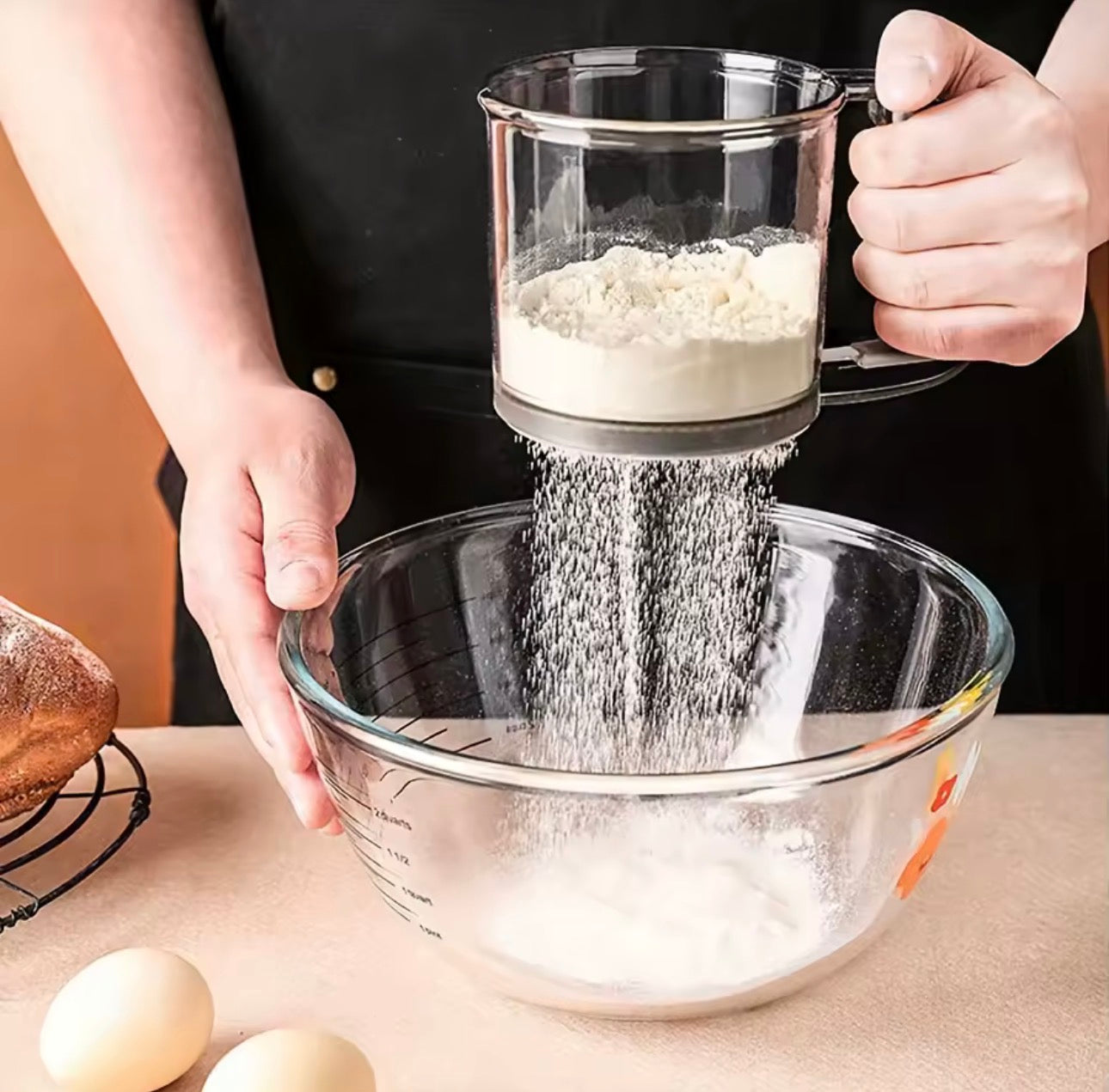 BakeEase™ Semi-Automatic Flour Sifter