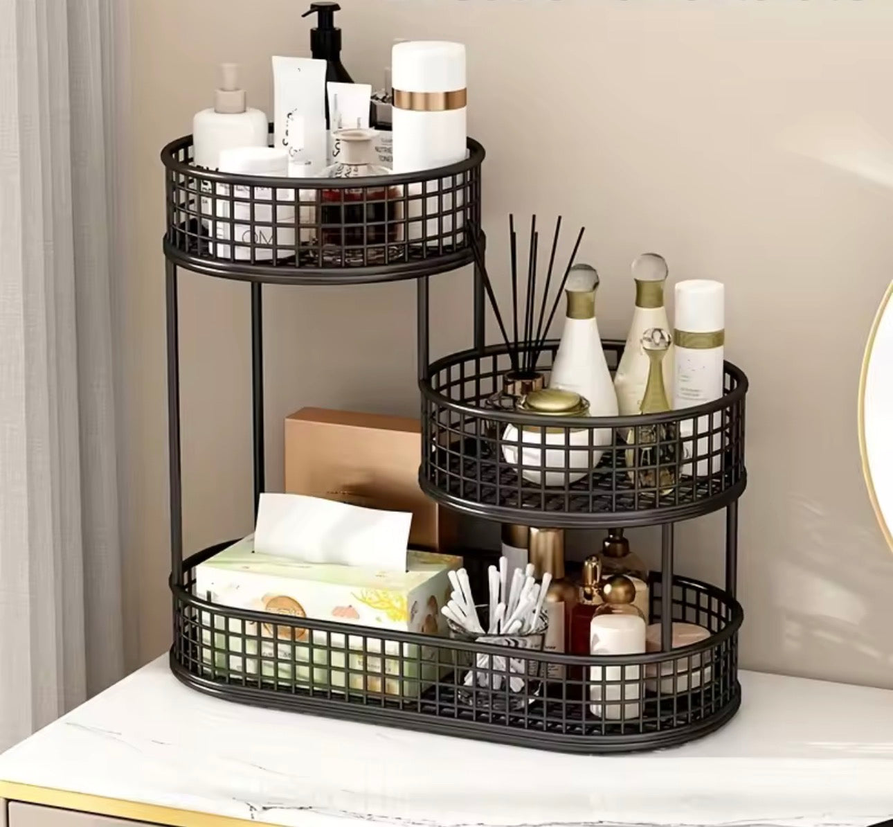 EleganceTier™ Multi-Layer Fruit Display Basket