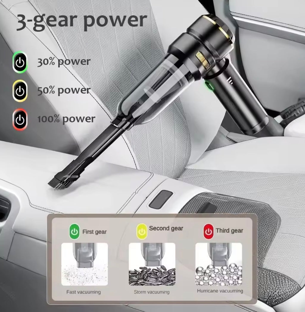 CENRR ProMax™ 998000PA Wireless Car Vacuum – Ultra-Power Portable Cleaner - Luxury Deep-Clean Power in the Palm of Your Hand