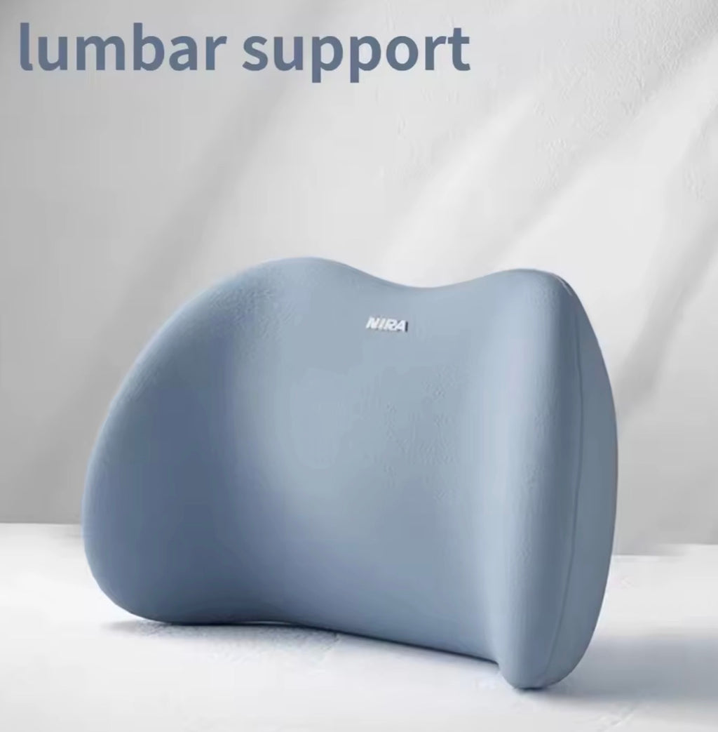 ErgoCloud™ Memory Foam Car Neck & Lumbar Support Set