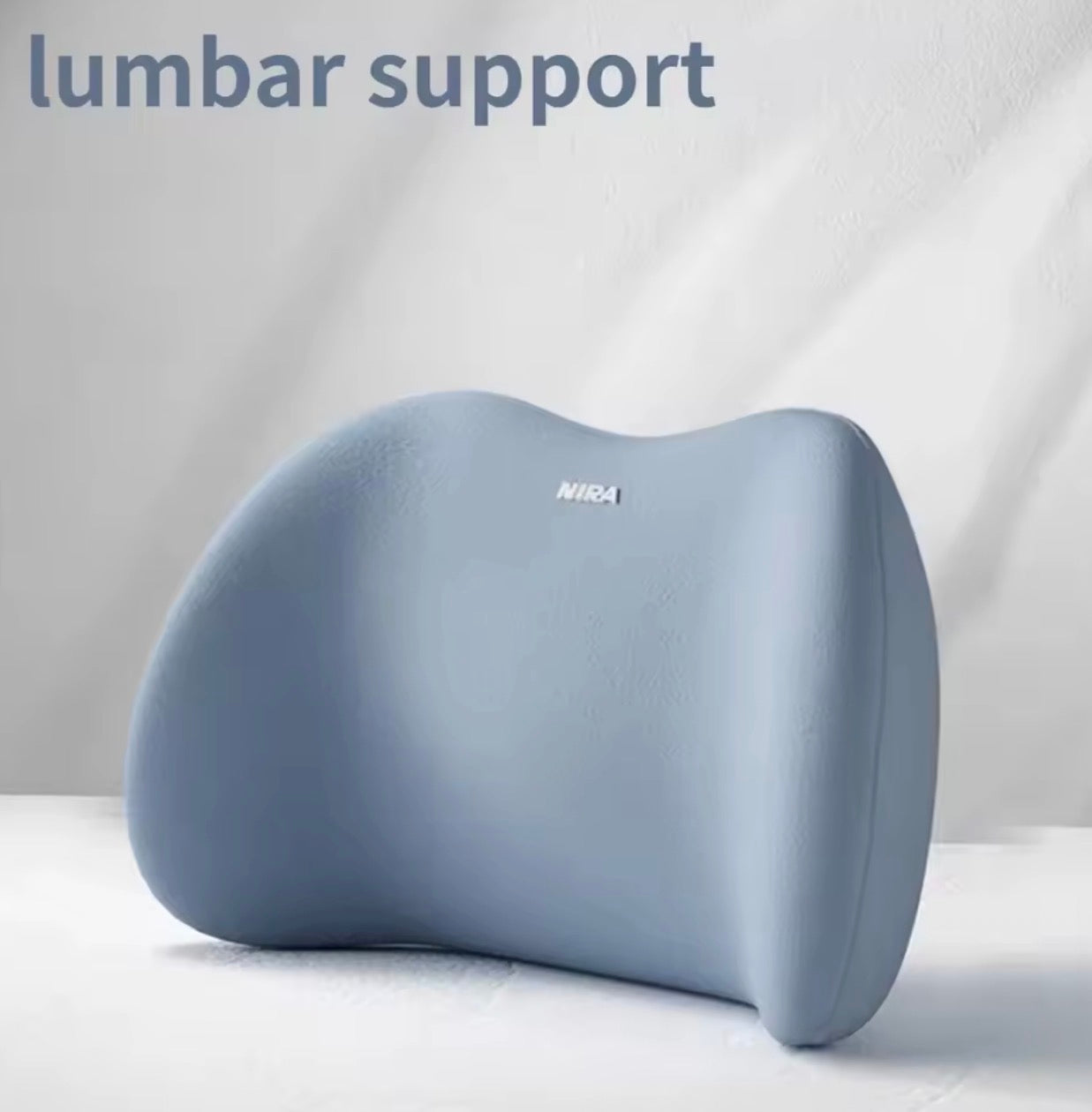 ErgoCloud™ Memory Foam Car Neck & Lumbar Support Set