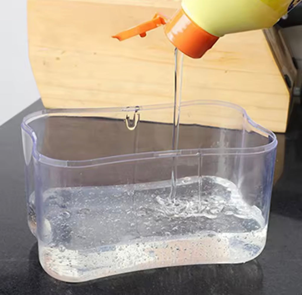 CleanPress™ 2-in-1 Soap Pump & Sponge Dispenser