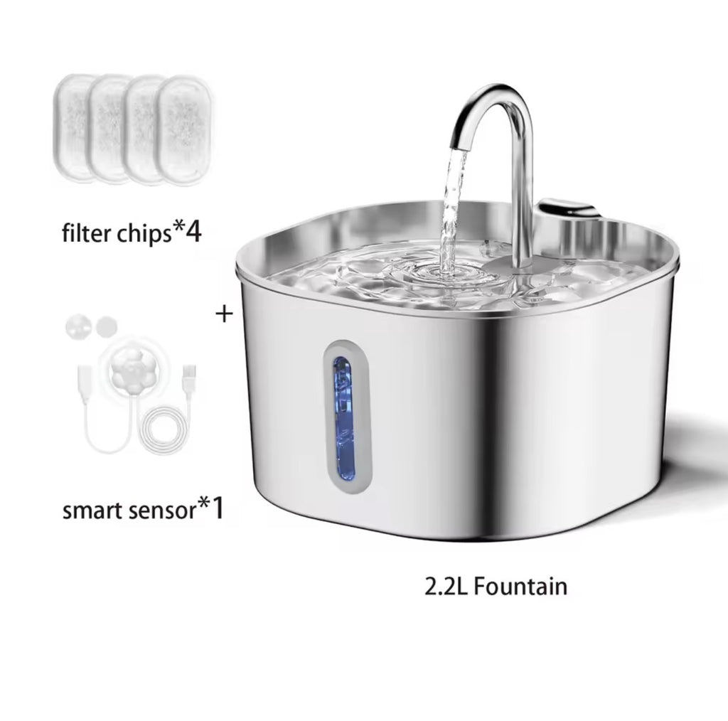 AquaPaws™ Automatic Pet Water Fountain (2.2L)